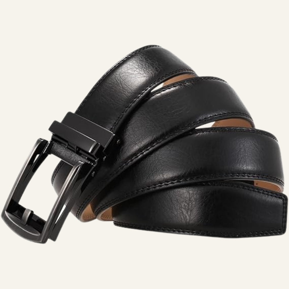 Premium Leather Dress Belt - Imperial