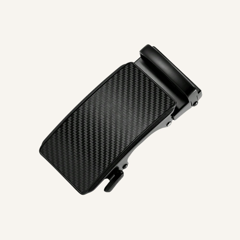 Men’s Leather Belt - Carbon